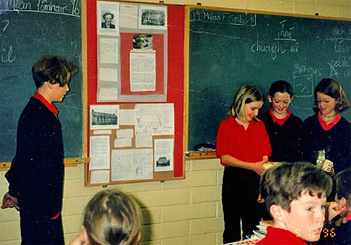 Galway childrens presentation on Historical background